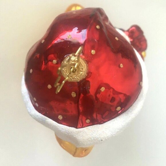 ✨NEW! Authentic Christopher Radko Limited TEDDY BEAR BABY Large Glass Ornament ✨ - Picture 3 of 10